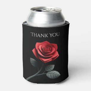 Rafraîchisseur Pour Canette Merci simple de rose rouge