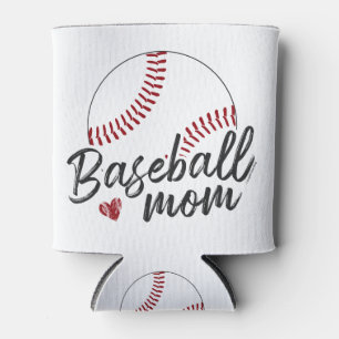 Rafraîchisseur Pour Canette Mère de baseball, nom et numéro personnalisés -