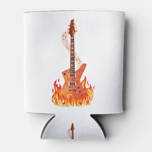 Rafraîchisseur Pour Canette Metal Music Sublimation (Devant)