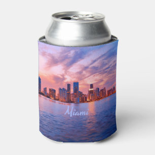 Rafraîchisseur Pour Canette Miami Beach Floride City Skyline