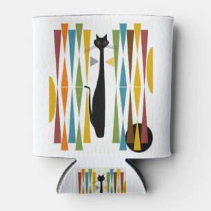 Rafraîchisseur Pour Canette MidMod Art Chat 2