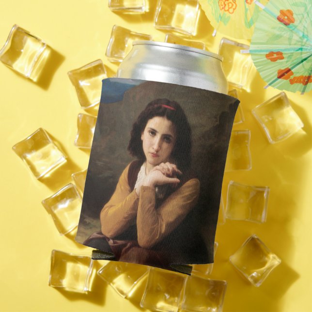 Rafraîchisseur Pour Canette Mignon Innocence d'une adolescente, Bouguereau (Été in situ)