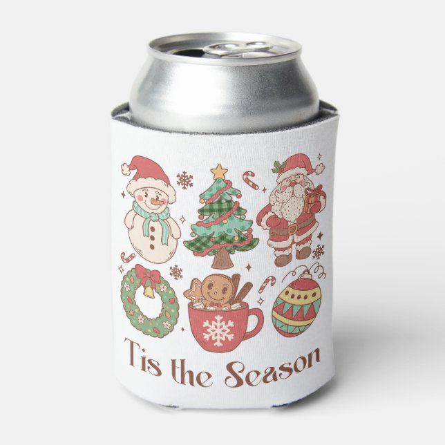 Rafraîchisseur Pour Canette Mignonne Tis Season Noël (Can devant)