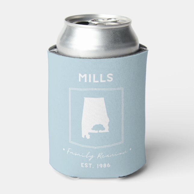 Rafraîchisseur Pour Canette Mills Family Reunion 2025 Light Blue (Can devant)