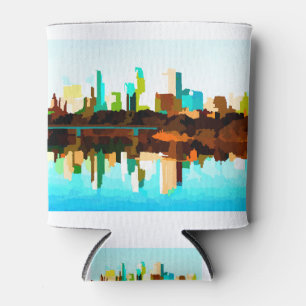 Rafraîchisseur Pour Canette Minneapolis Minnesota Skyline par Jon Baran