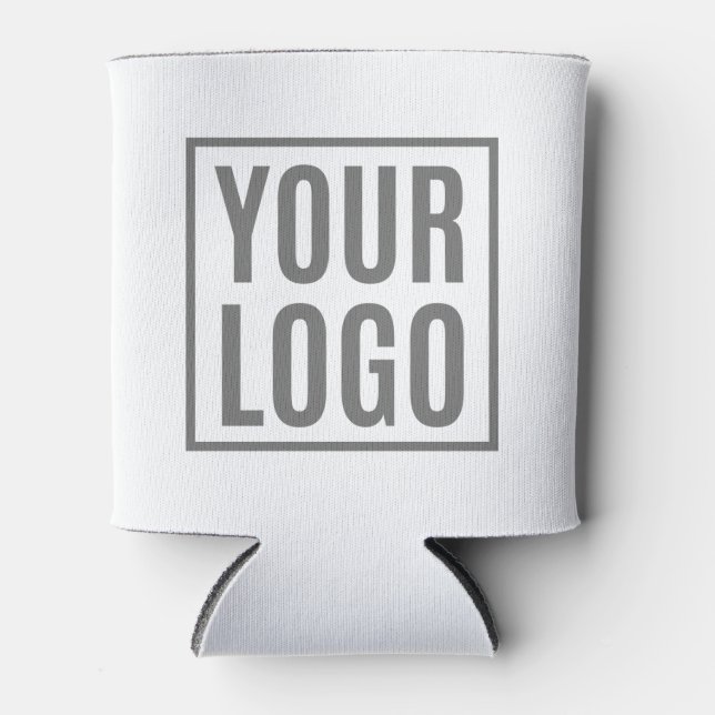Rafraîchisseur Pour Canette Modèle de logo double face personnalisable (Devant)