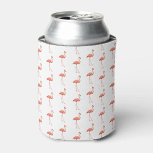 Rafraîchisseur Pour Canette Modèle Flamingo rose féminin