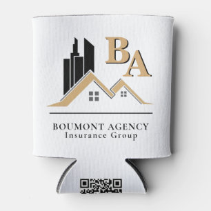 Rafraîchisseur Pour Canette Moderne Ajoutez Votre Propre Logo Professionnel Or