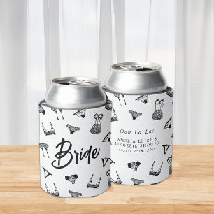 Rafraîchisseur Pour Canette Moderne lingerie de mariage en écriture Brush Scri