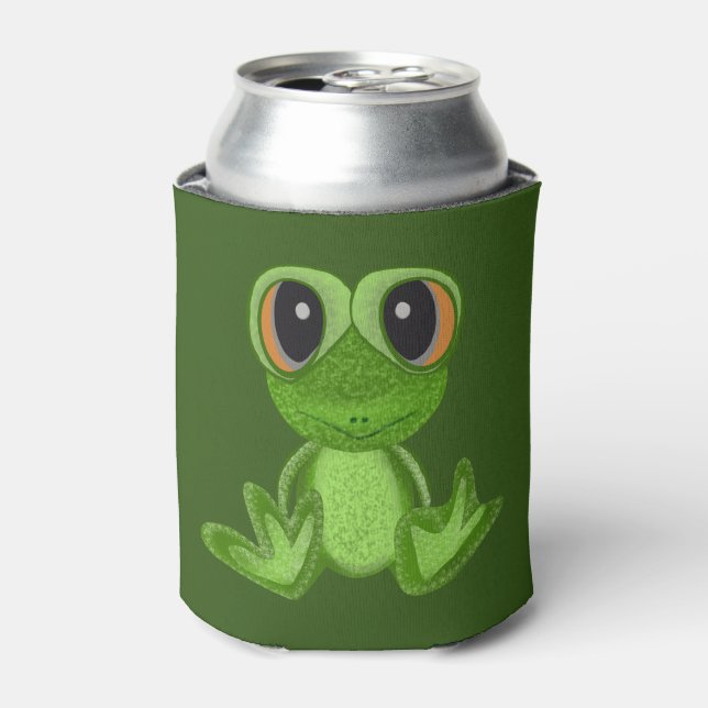 Rafraîchisseur Pour Canette Mon ami Green Frog (Can devant)