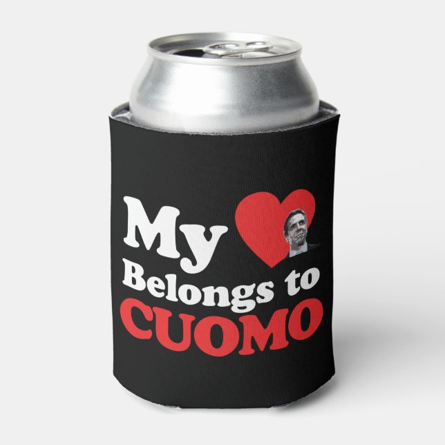 Rafraîchisseur Pour Canette Mon coeur appartient à Cuomo (Can devant)