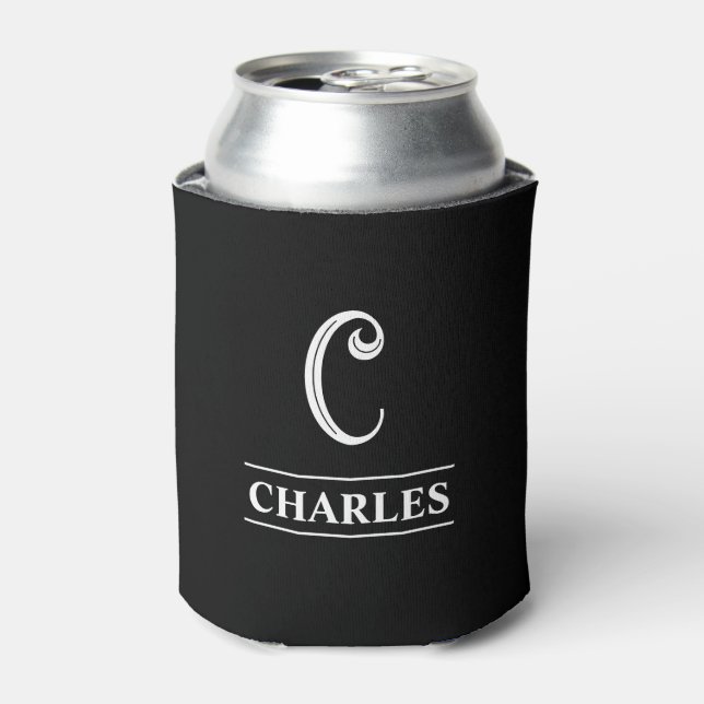 Rafraîchisseur Pour Canette Monogramme noir (Can devant)