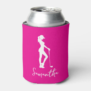Rafraîchisseur Pour Canette Monogramme rose
