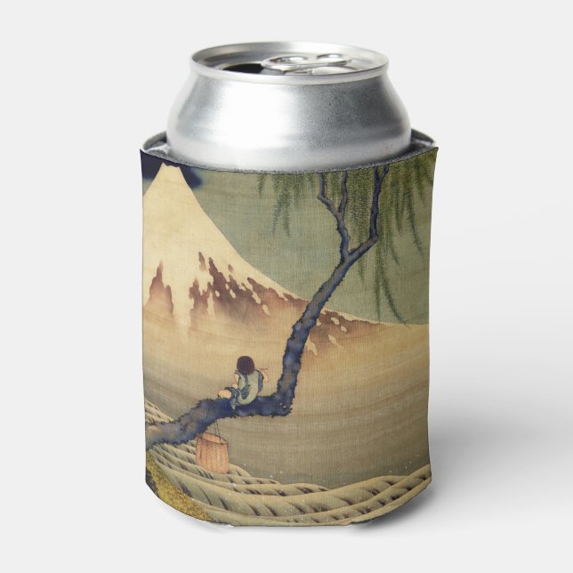 Rafraîchisseur Pour Canette Mont Fuji Japonais Vintage (Can devant)