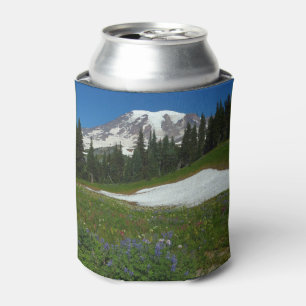 Rafraîchisseur Pour Canette Mont Rainier, Fleurs sauvages et Neige