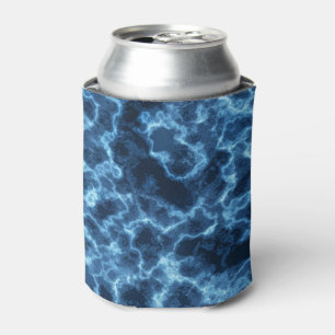 Rafraîchisseur Pour Canette Motif Abstrait bleu marine