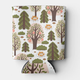 Rafraîchisseur Pour Canette Motif Abstrait de la forêt d'automne