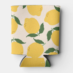 Rafraîchisseur Pour Canette Motif Carré Lemon Motif