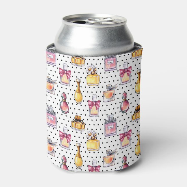 Rafraîchisseur Pour Canette Motif de bouteilles de parfum (Can devant)