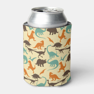 Rafraîchisseur Pour Canette Motif de Dinosaur Silhouette