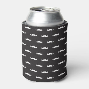 Rafraîchisseur Pour Canette Motif de hippie de moustache