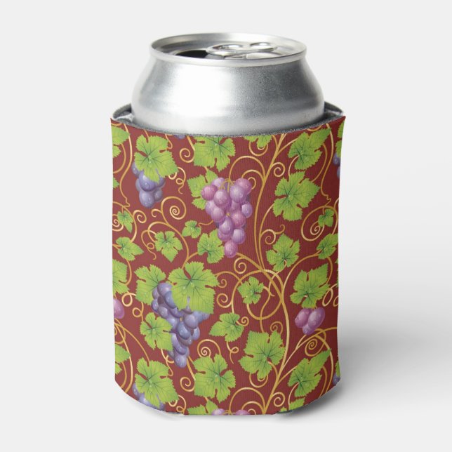 Rafraîchisseur Pour Canette Motif de raisins (Can devant)