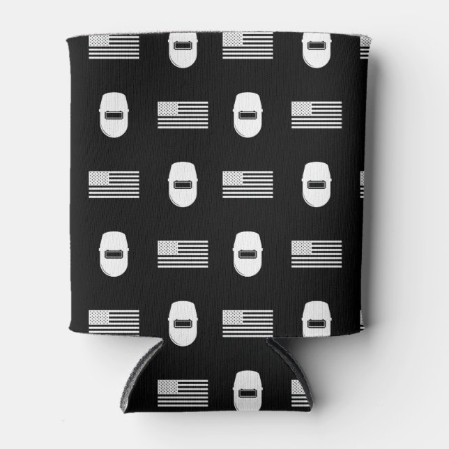 Rafraîchisseur Pour Canette Motif de soudure (Devant)