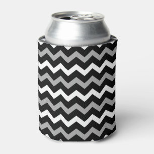 Rafraîchisseur Pour Canette Motif d'impression noir blanc et gris