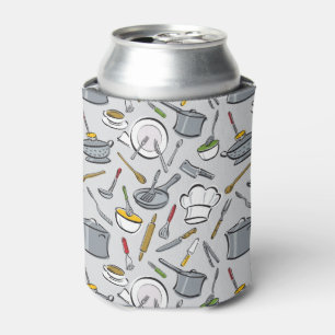 Rafraîchisseur Pour Canette Motif d'outils de cuisine