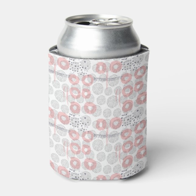 Rafraîchisseur Pour Canette Motif du cercle de points Polka (Can devant)