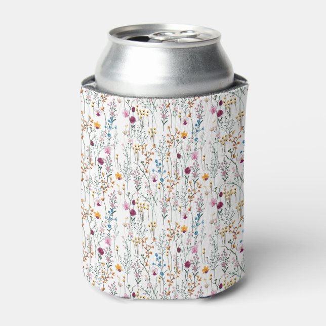 Rafraîchisseur Pour Canette Motif Fleur sauvage (Can devant)