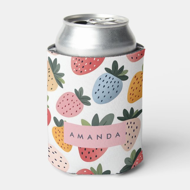 Rafraîchisseur Pour Canette Motif Fruit Fruit Cute personnalisé (Can devant)