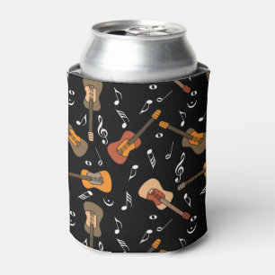 Rafraîchisseur Pour Canette Motif Guitare Music Notes