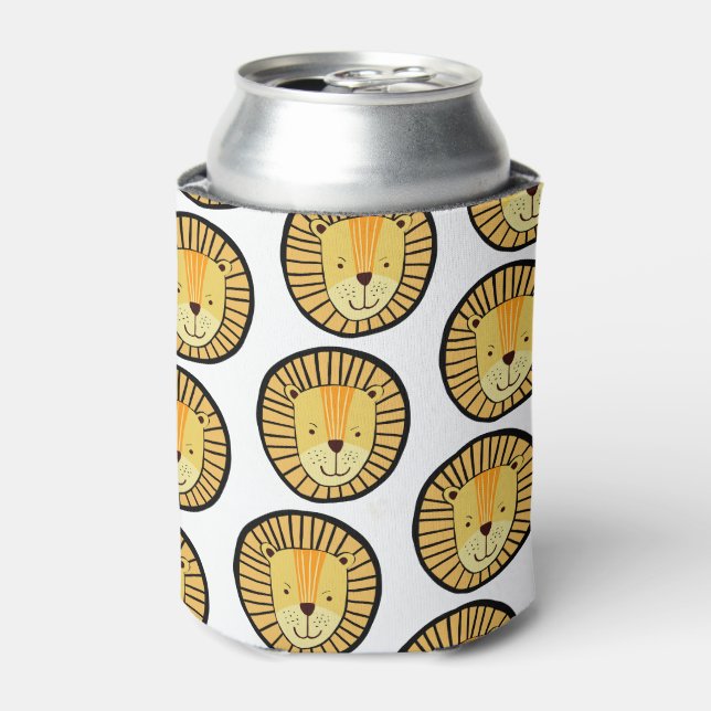 Rafraîchisseur Pour Canette Motif Lion mignon (Can devant)
