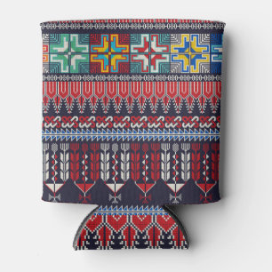 Rafraîchisseur Pour Canette Motif Motif Palestinien Broderie.