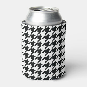Rafraîchisseur Pour Canette Motif noir blanc de Houndstooth