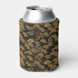 Rafraîchisseur Pour Canette Motif oriental de dragon de mer
