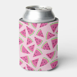 Rafraîchisseur Pour Canette Motif pastèque rose
