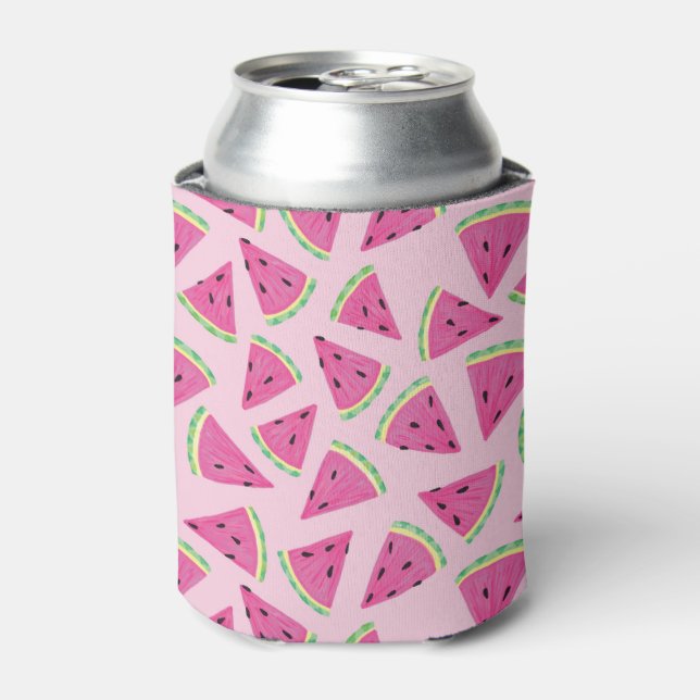 Rafraîchisseur Pour Canette Motif pastèque rose (Can devant)