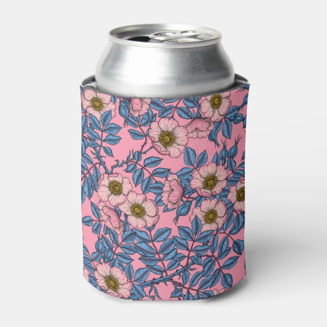 Rafraîchisseur Pour Canette Motif rose de chien (Can devant)