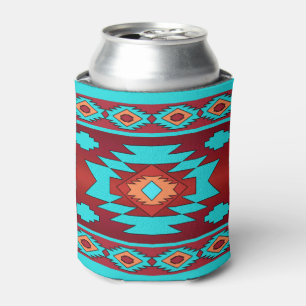 Rafraîchisseur Pour Canette Motif tribal ethnique du sud-ouest.