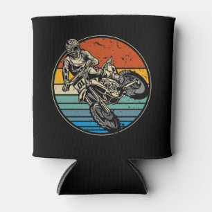 Rafraîchisseur Pour Canette Motocross Dirt Vélo Motocross Vintage Retro