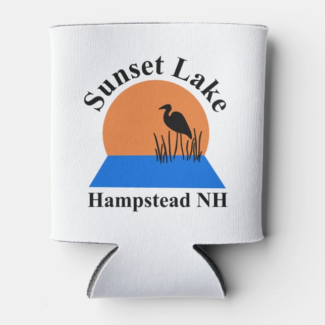 Rafraîchisseur Pour Canette Mousse Sunset Lake Can Cooler (Devant)