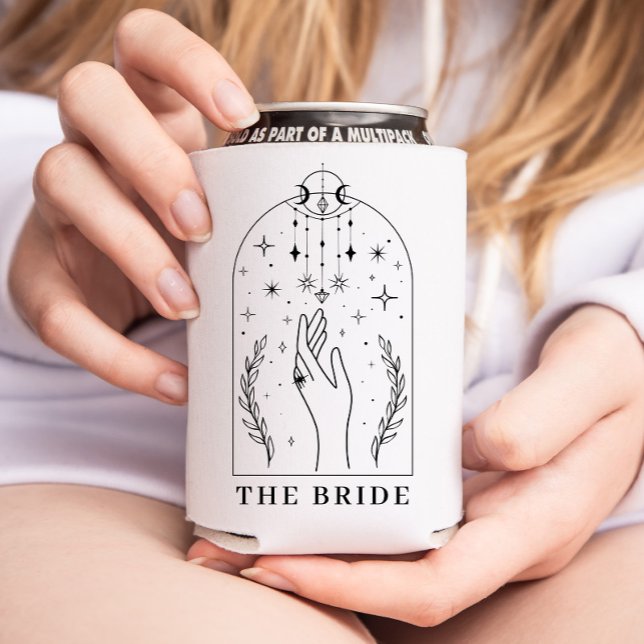 Rafraîchisseur Pour Canette Mystical Tarot Card Bachelorette Party The Bride (The Bride Mystical Tarot Card Bachelorette Party)
