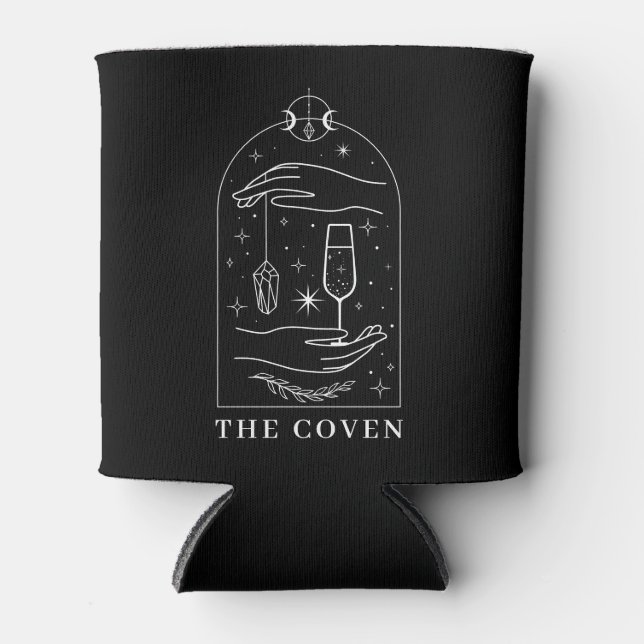 Rafraîchisseur Pour Canette Mystical Tarot Card Bachelorette Party The Coven  (Devant)