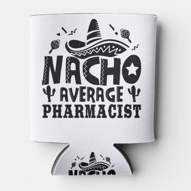 Rafraîchisseur Pour Canette Nacho Pharmacien moyen Funny Chemist Fiesta (Devant)