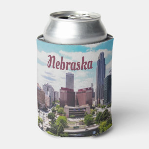 Rafraîchisseur Pour Canette Nebraska City Skyline Omaha