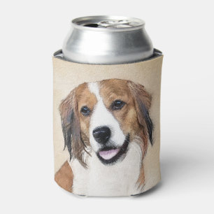 Rafraîchisseur Pour Canette Nederlandse Kooikerhondje Peinture - L'art du chie