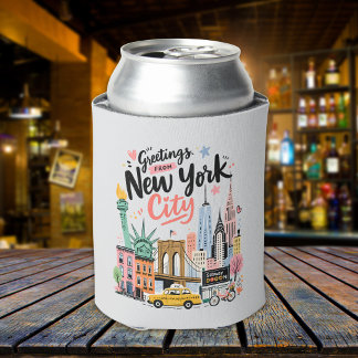 Rafraîchisseur Pour Canette New York City NYC Skyline
