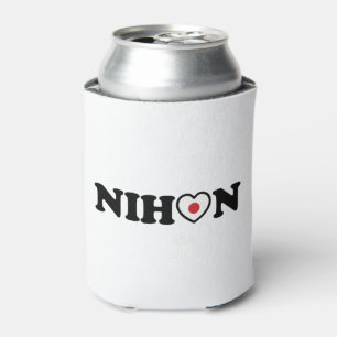 Rafraîchisseur Pour Canette Nihon Love Coeur Drapeau
